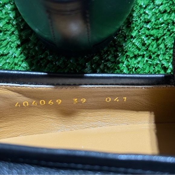 GUCCI Jordaan Leather Bit Loafers - Picture 9 of 14